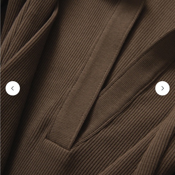 Veronica Beard Kearney Long Sleeved Polo Top Dark Umber (brown) size S NWOT - Picture 5 of 13